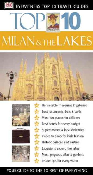 Milan & The Lakes (Eyewitness Top 10 Travel Guides) cover