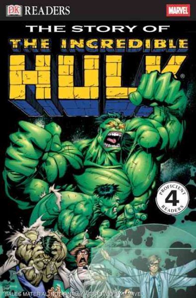 The Story of the Incredible Hulk (DK Readers, Level 4) cover