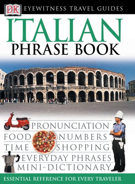 Italian Phrase Book (Eyewitness Travel Guide) (English and Italian Edition) cover