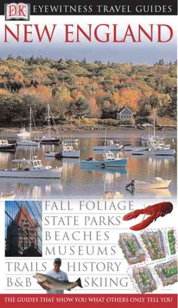 New England (Eyewitness Travel Guides) cover
