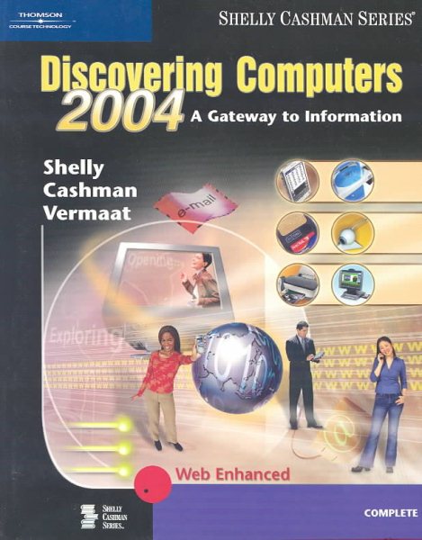 Discovering Computers 2004: A Gateway to Information, Complete cover