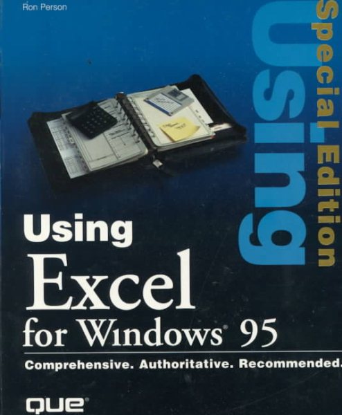 Using Excel for Windows 95 (Using ... (Que)) cover