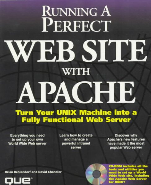 Running a Perfect Web Site With Apache cover