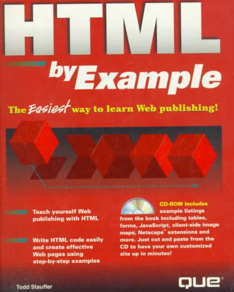 Html by Example cover