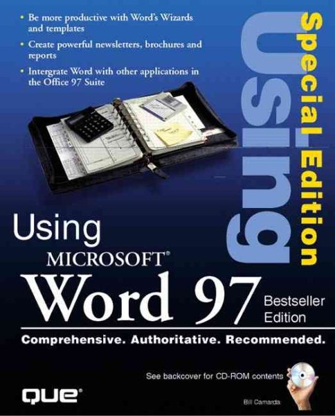 Using Microsoft Word 97: Best Seller Edition