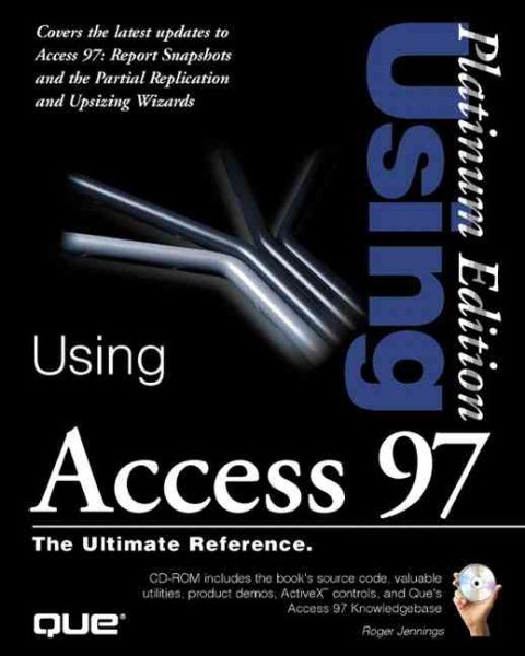 Platinum Edition Using Access 97 cover