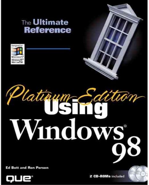 Platinum Edition Using Windows 98 cover