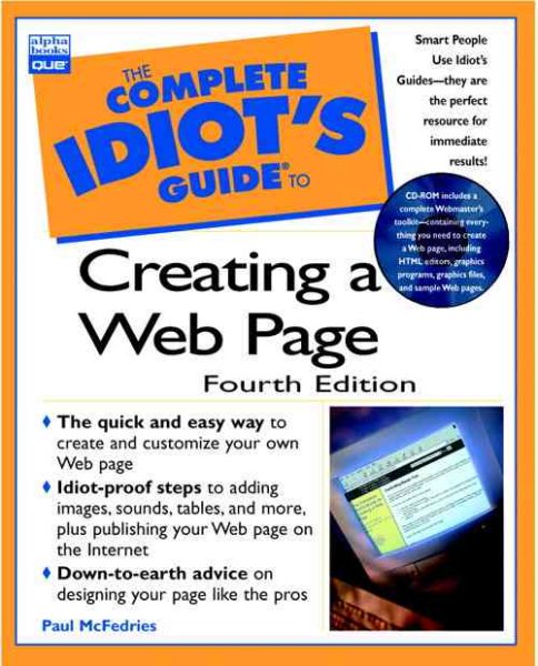 The Complete Idiot's Guide to Creating an HTML Web Page cover