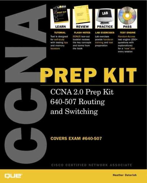 CCNA 2.0 Prep Kit 640-507 Routing and Switching (Exam Guide) cover