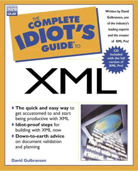Complete Idiot's Guide to XML (Complete Idiot's Guide) cover