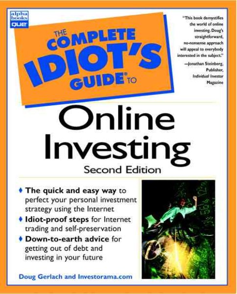 The Complete Idiot's Guide to Online Investing (2nd Edition) cover