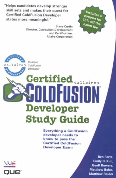 Certified ColdFusion Developer Study Guide cover