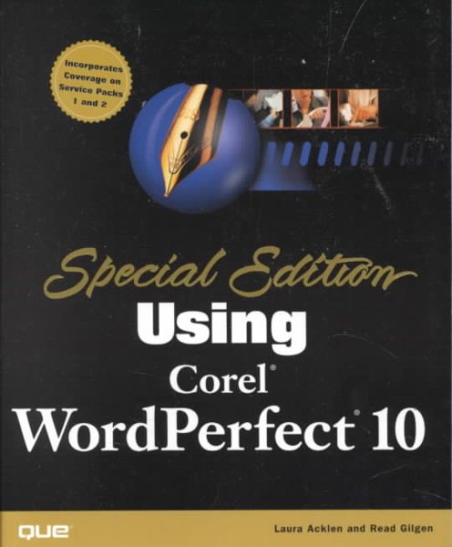 Special Edition Using Corel WordPerfect 10 cover