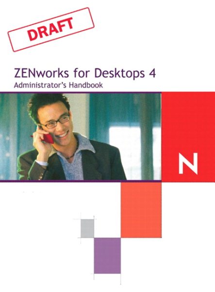 Novell ZENworks for Desktops 4 Administrator's Handbook cover