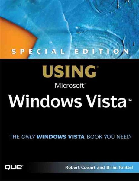 Special Edition Using Microsoft Windows Vista cover