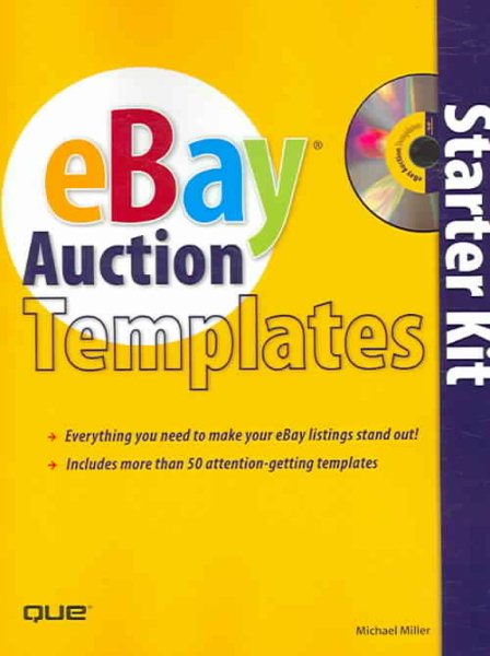 Ebay Auction Templates Starter Kit cover