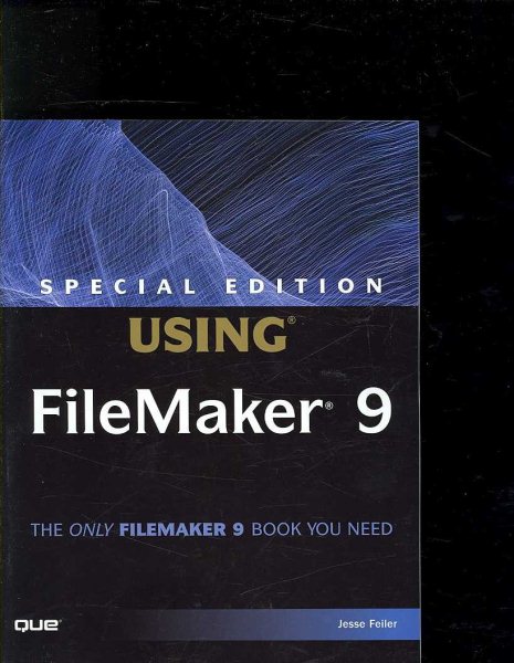 Using Filemaker 9 cover