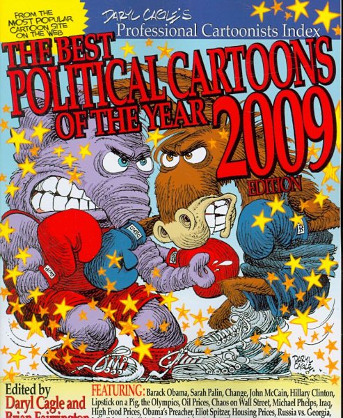 The Best Political Cartoons of the Year, 2009 cover