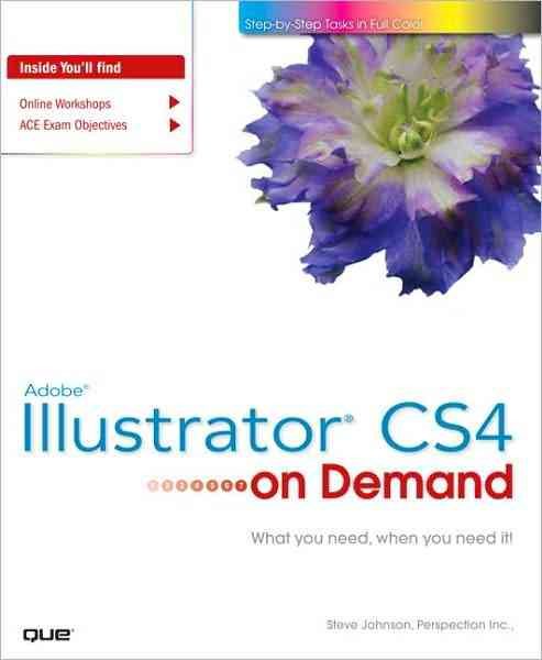 Adobe Illustrator CS4 on Demand cover