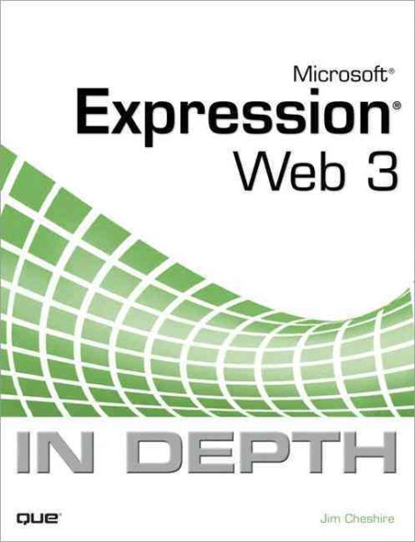 Microsoft Expression Web 3 In Depth cover