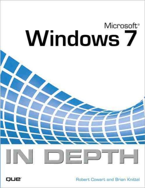 Microsoft Windows 7 In Depth cover
