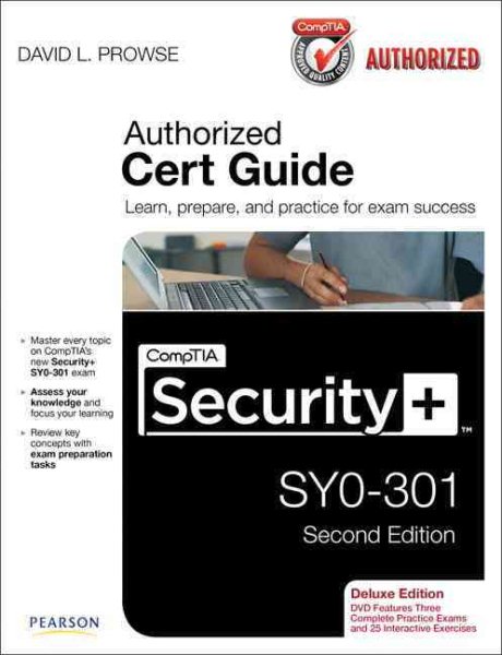 CompTIA Security+ SY0-301 Cert Guide cover
