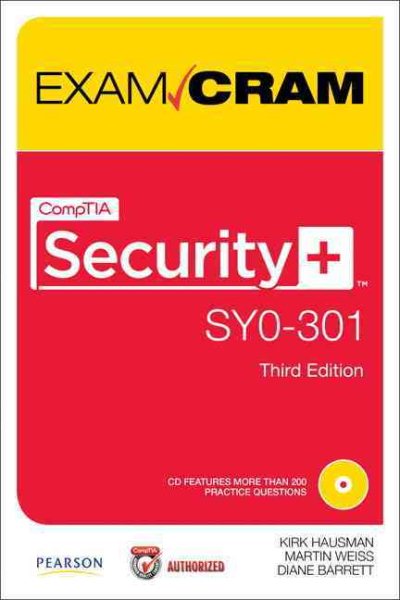 CompTIA Security+ SY0-301 (Exam Cram) cover