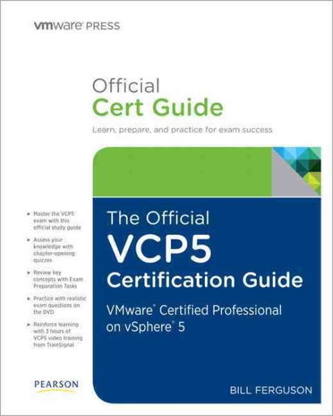 The Official VCP5 Certification Guide (VMware Press Certification) cover
