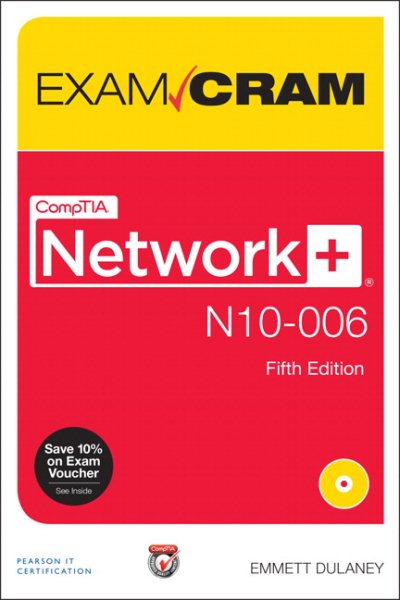 CompTIA Network+ N10-006 Exam Cram (5th Edition) cover