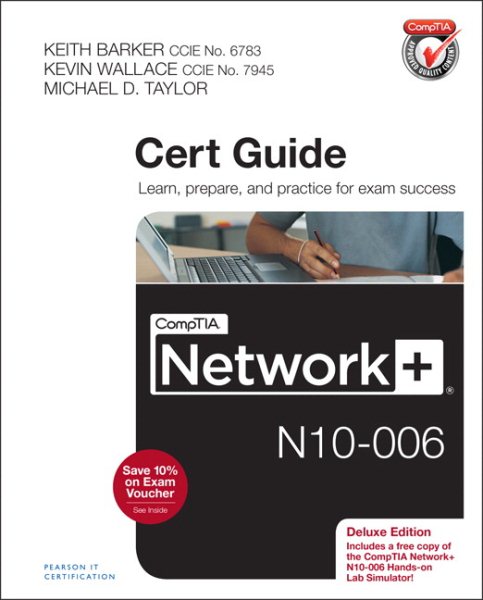 CompTIA Network+ N10-006 Cert Guide cover