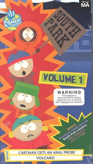 South Park, Vol. 01: Cartman Gets Probe/Volcano [VHS] cover