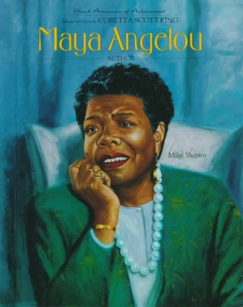 Maya Angelou (Black Americans of Achievement) cover