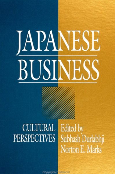 Japanese Business: Cultural Perspectives cover