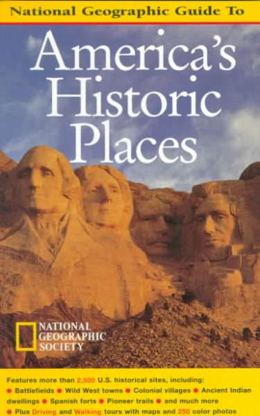 National Geographic's Guide to America's Historic Places cover