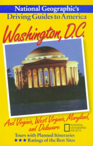 National Geographic Driving Guide to america, Washington DC cover