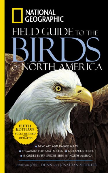 National Geographic Field Guide to the Birds of North America, Fifth Edition cover
