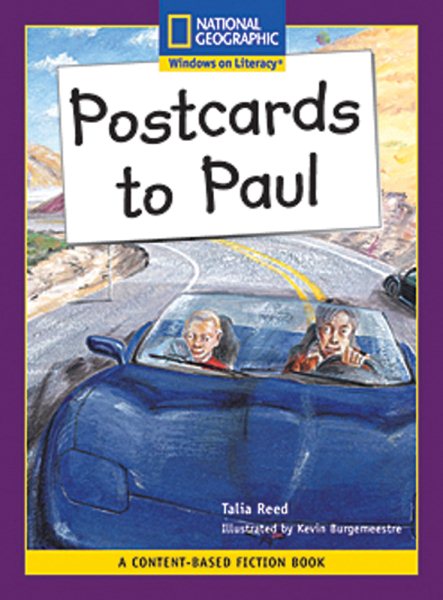 Content-Based Readers Fiction Early (Social Studes): Postcards to Paul cover