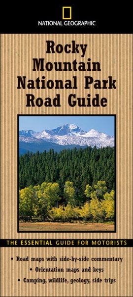 National Geographic Road Guide to Rocky Mountain National Park (National Geographic Road Guides) cover