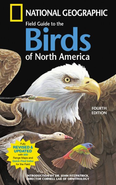 National Geographic Field Guide To The Birds Of North America, 4th Edition cover