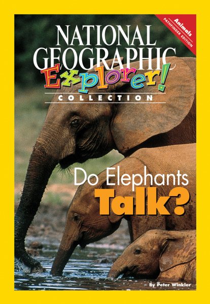 Explorer Books (Pathfinder Science: Animals): Do Elephants Talk? cover