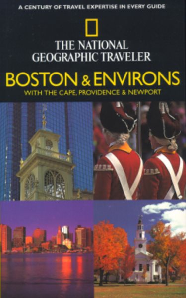 National Geographic Traveler: Boston and Environs cover