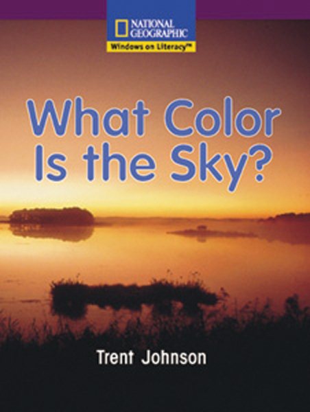 What color is the sky? cover