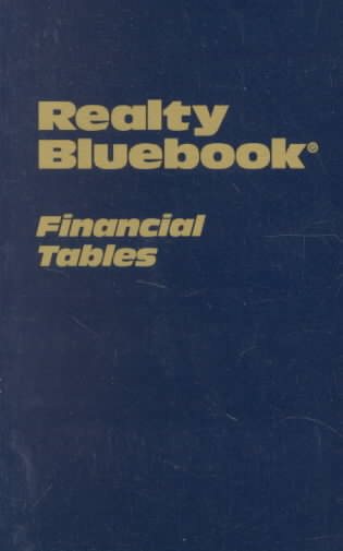 Realty Bluebook/Financing Tables cover