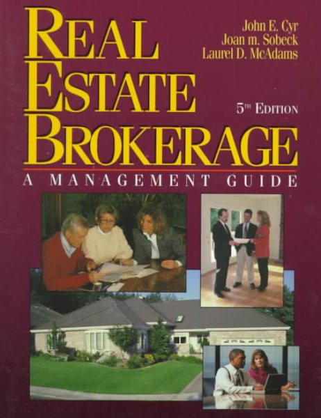 Real Estate Brokerage: A Management Guide - 5th Edition cover
