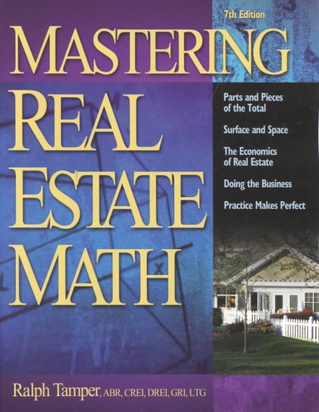 Mastering Real Estate Mathematics cover