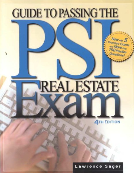 Guide to Passing the Psi Real Estate Exam cover