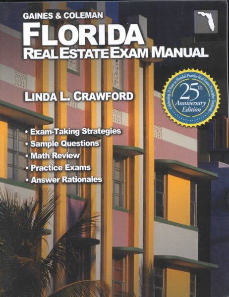 Florida Real Estate Exam Manual (Florida Real Estate Exam Manual, 25th ed) cover