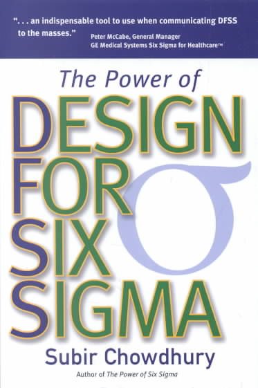 Power of Design for Six Sigma cover
