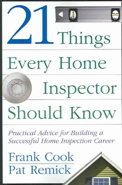 21 Things Every Home Inspector Should Know cover