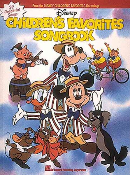 Disney Children's Favorites Songbook cover